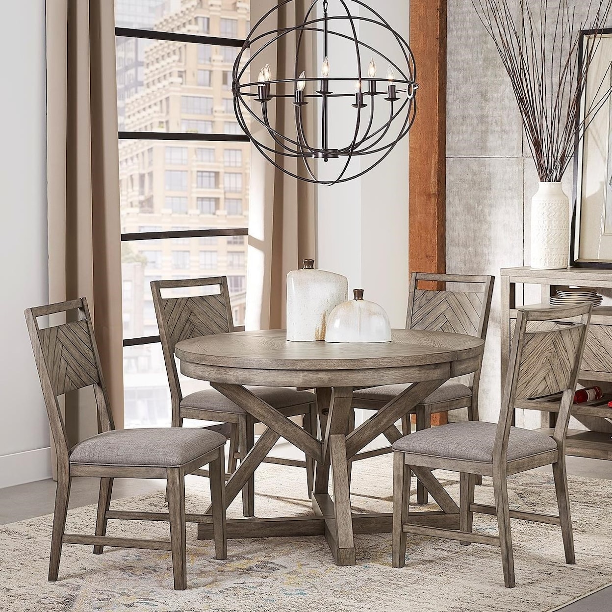 Progressive Furniture Ellington 5-Piece Table and Chair Set