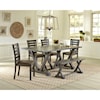 Carolina Chairs Fiji 6-Piece Table and Chair Set with Bench