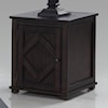 Progressive Furniture Foxcroft Chairside Cabinet Table