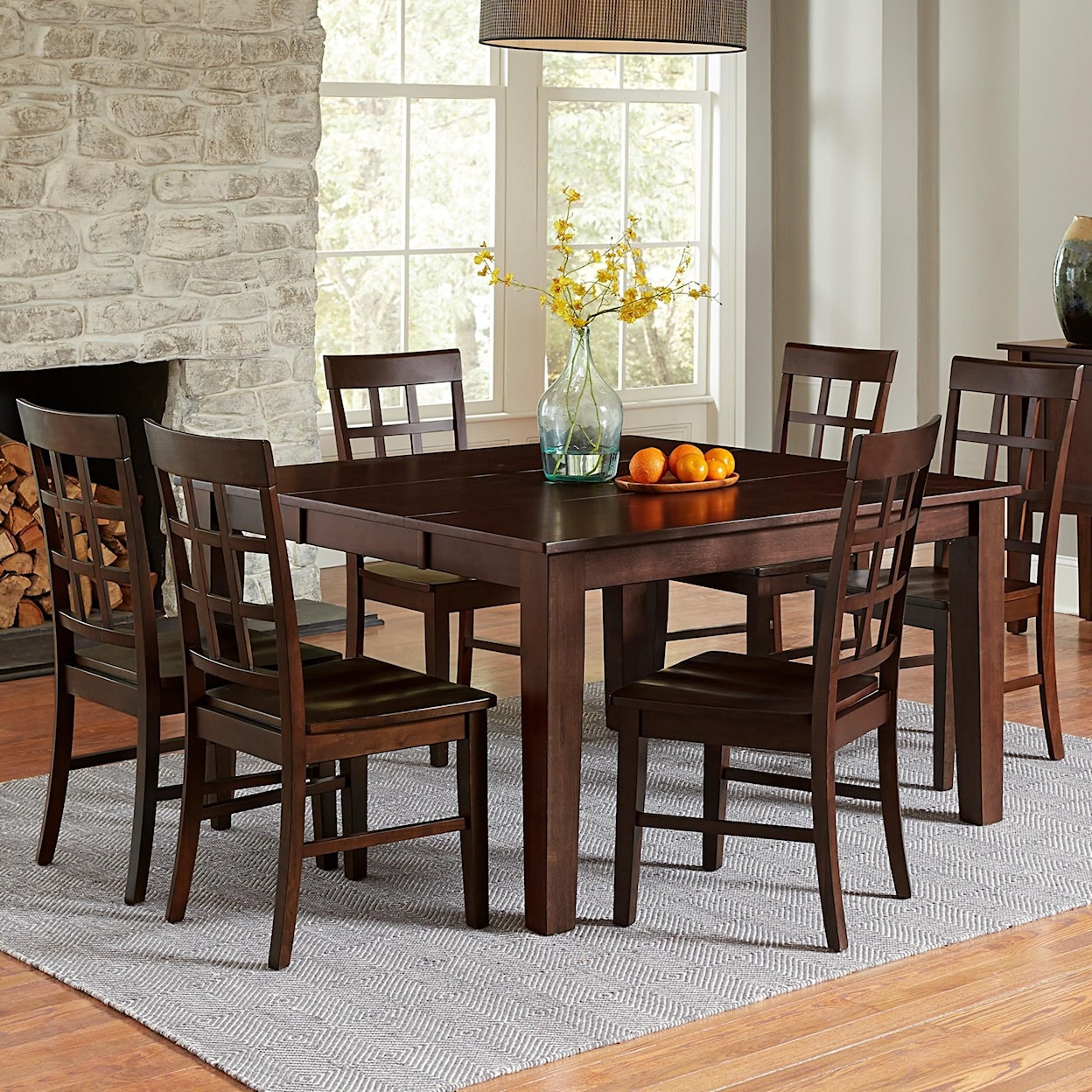 Progressive Furniture Kinston 7-Piece Dining Set