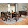 Progressive Furniture Kinston 7-Piece Counter Height Dining Set