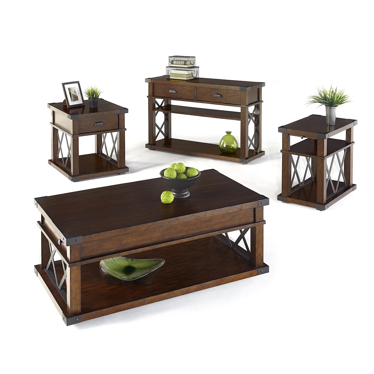 Progressive Furniture Landmark Castered Cocktail Table