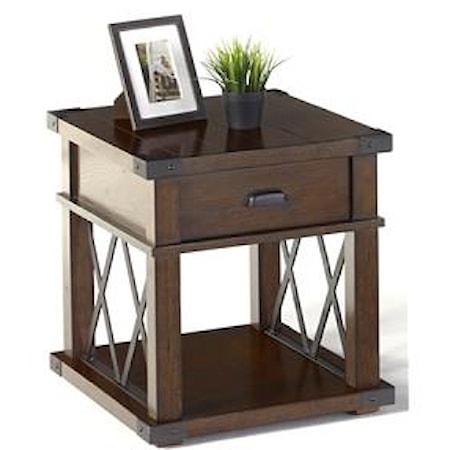 Rectangular End Table