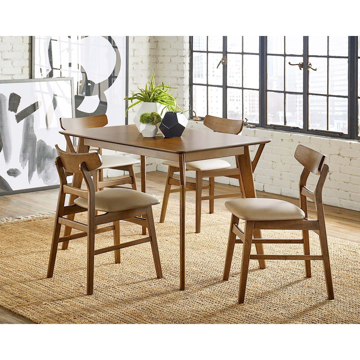 Progressive Furniture Marlow 5-Piece Table and Chair Set