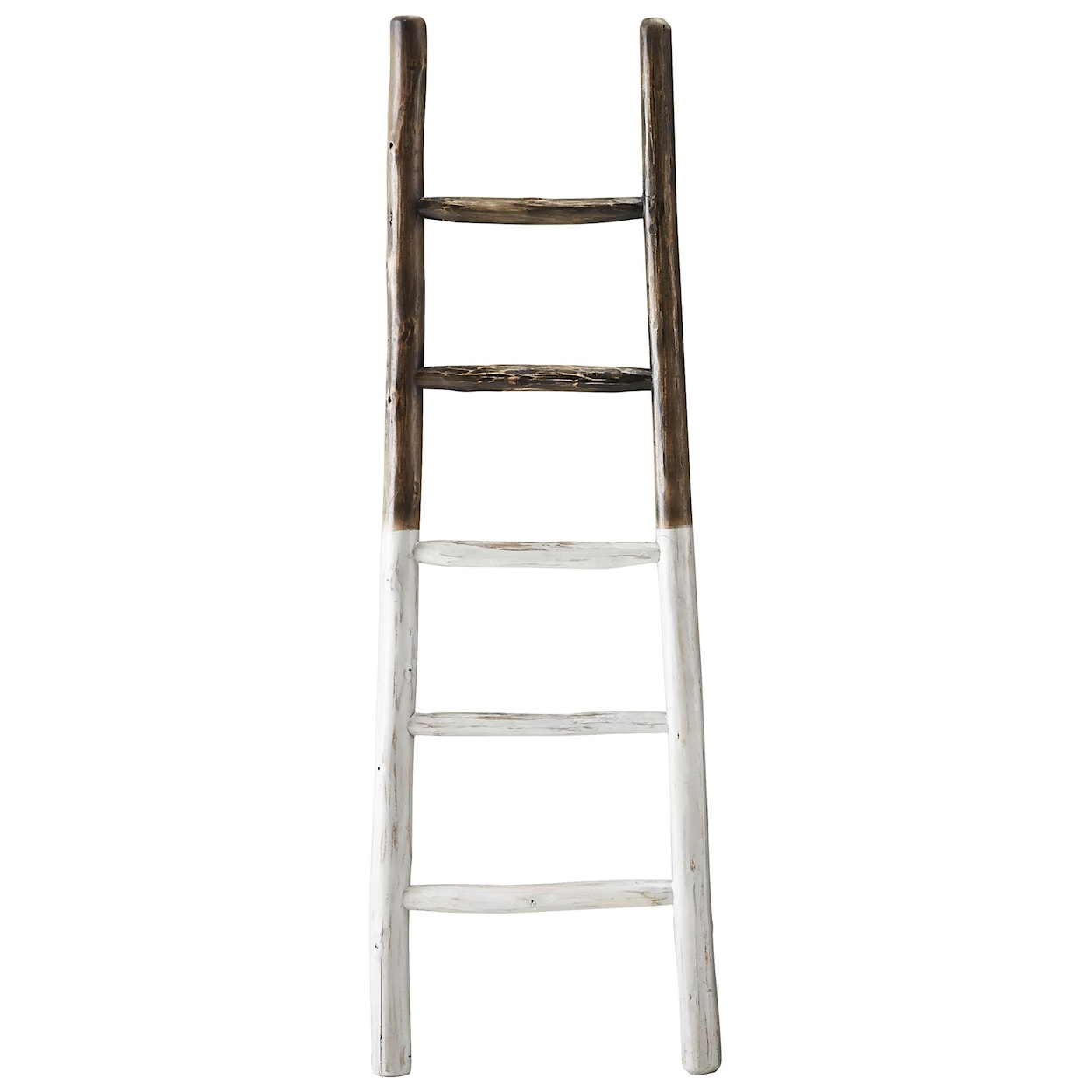 Progressive Furniture Millie French Roast/White Blanket Ladder