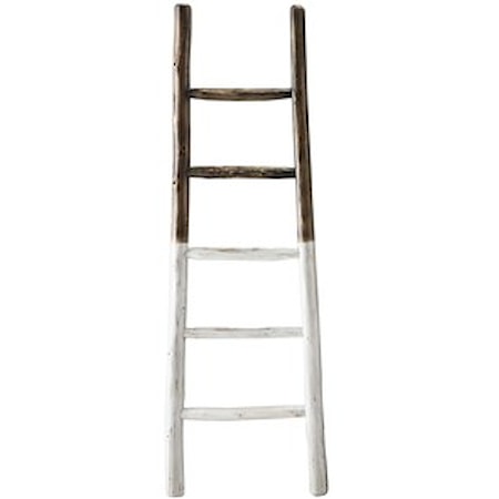 French Roast/White Blanket Ladder