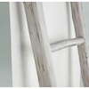 Progressive Furniture Millie Linen White Blanket Ladder