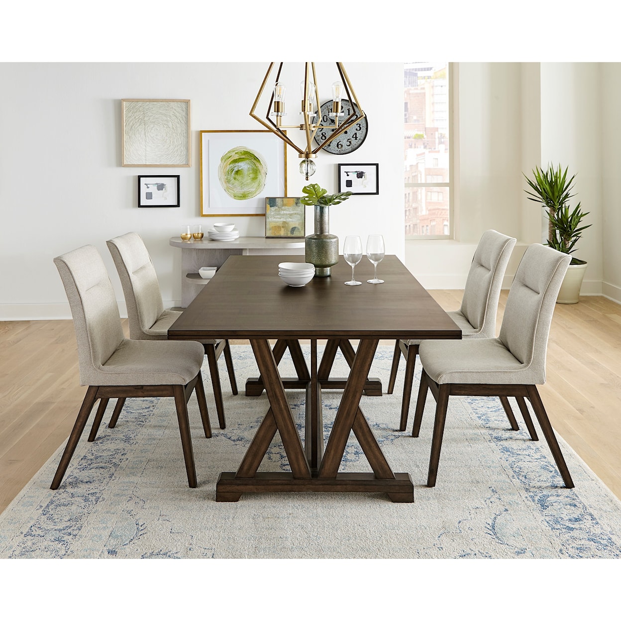 Carolina Chairs Mimosa 5-Piece Table and Chair Set