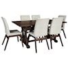 Progressive Furniture Mimosa 7-Piece Table and Chair Set