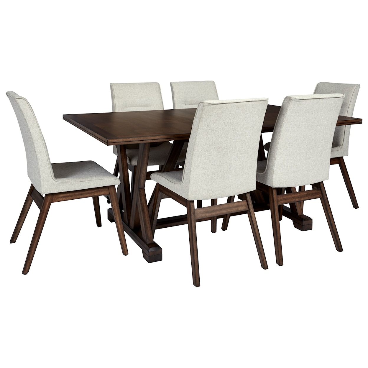 Progressive Furniture Mimosa 7-Piece Table and Chair Set