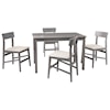 Progressive Furniture Nori Dining Table W/4 Chairs