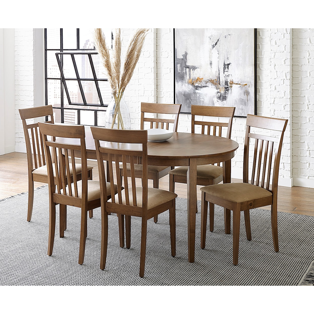 Carolina Chairs Palmer 7-Piece Table and Chair Set