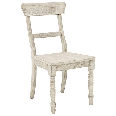 Dining Chair with Ladder Back