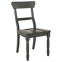 Dining Chair with Ladder Back