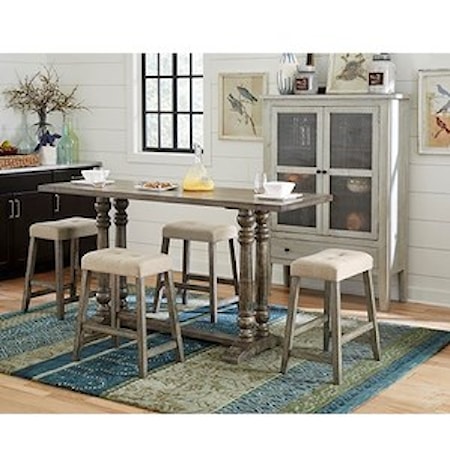 5-Piece Counter Table Set