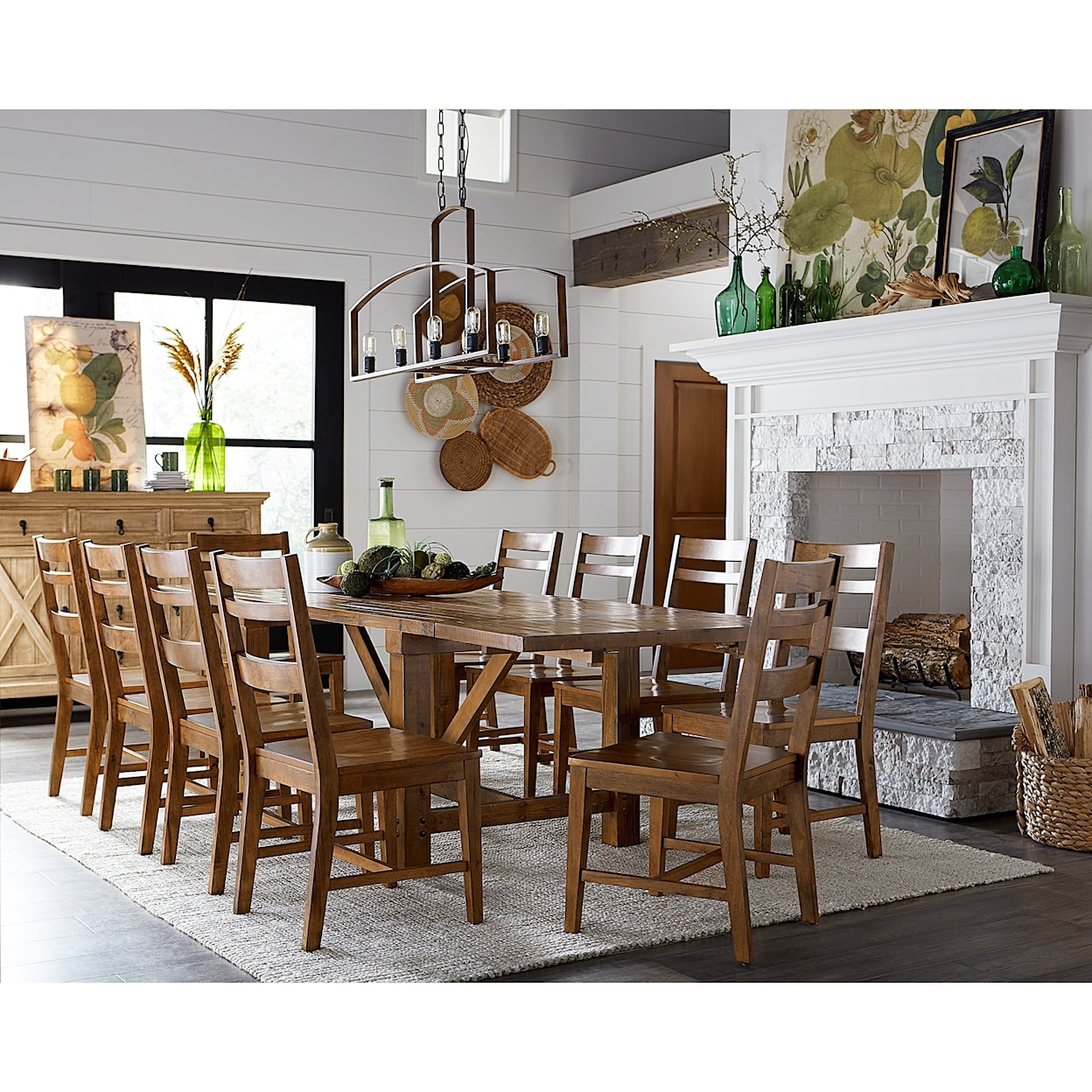Carolina Chairs Wilder 11-Piece Table and Chair Set