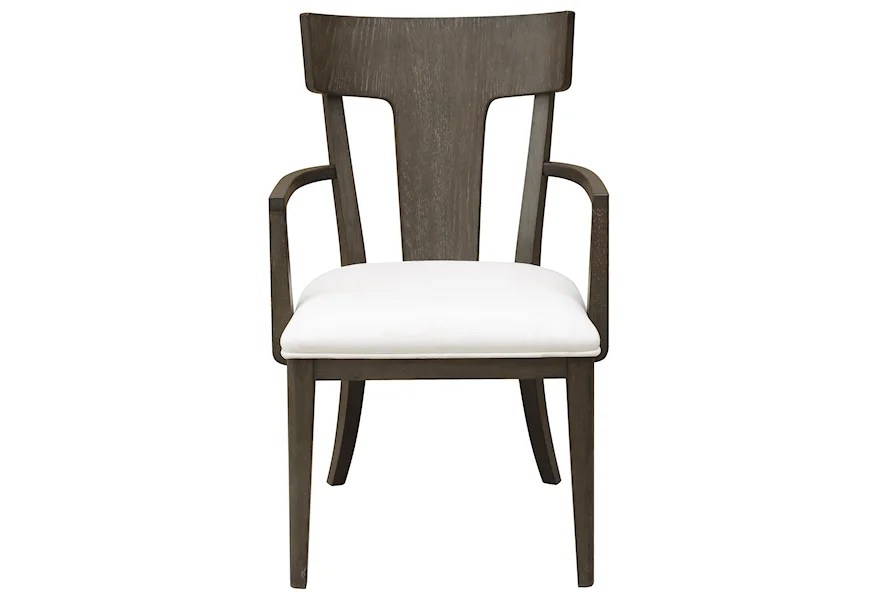 Boulevard by Drew and Jonathan Home  boulevard Wood Back Arm Chair by Pulaski Furniture at Morris Home