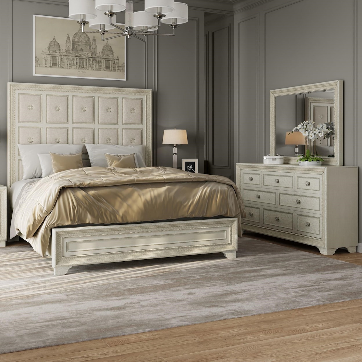 Pulaski Furniture Camila 5 PC Queen Bedroom