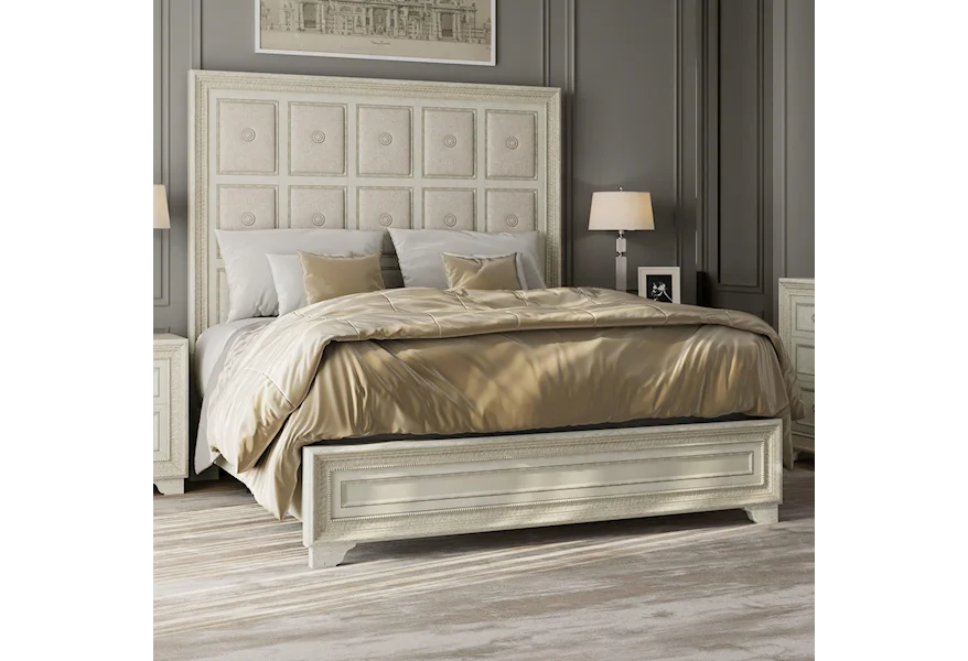Camila Queen Upholstered Bed by Pulaski Furniture at Royal Furniture