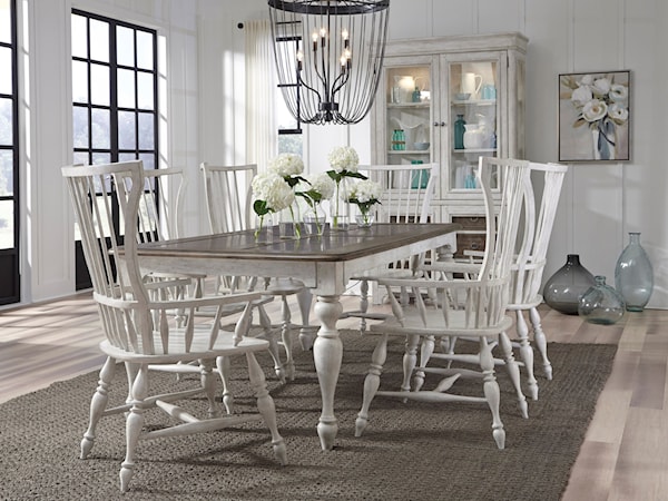 Farmhouse Formal Dining Room Group