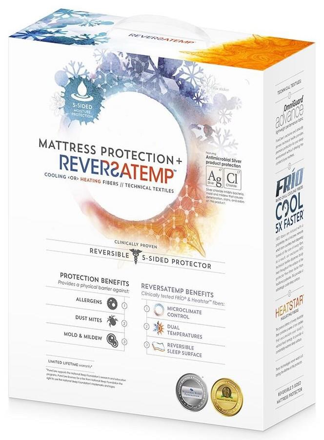PureCare ReversaTemp Mattress Protector King Mattress Protector