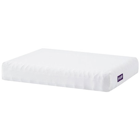 White Kids Purple Pillow