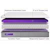 Purple Purple Hybrid Premier 3 Cal King Purple Hybrid Premier 3 Mattress