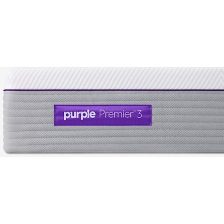 Queen 12" Purple Hybrid Premium Mattress Set