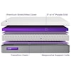 Purple Purple Hybrid Premier 4 Twin 13" Purple Hybrid Premier 4 Mattress