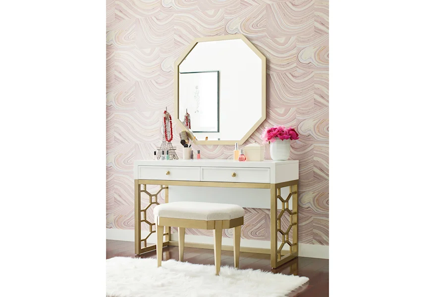 Chelsea Youth Vanity by Rachael Ray Home at Reeds Furniture