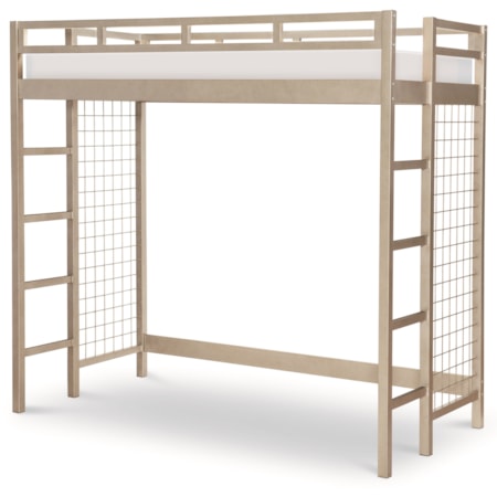 Twin Metal Loft Bed
