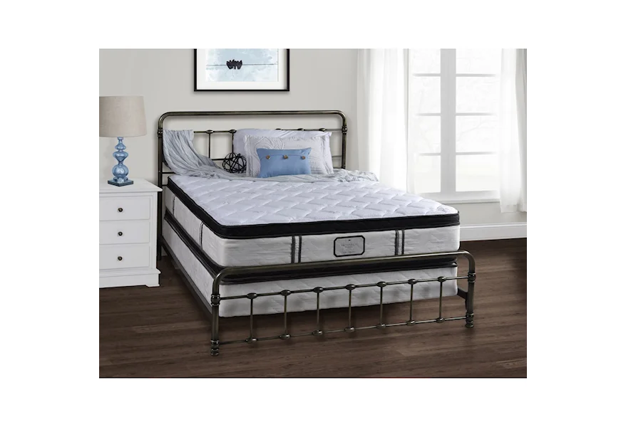 Monarch Elite Elegance PT King PT Double Sided Innerspring Mattress by Amish Handcrafted at Saugerties Furniture Mart