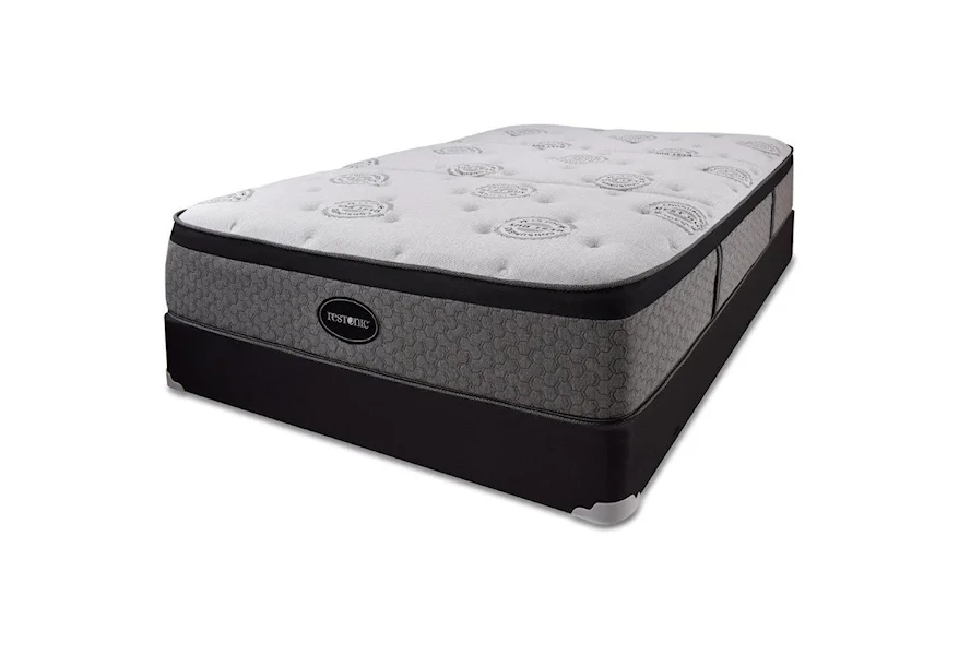Alta Cushion Firm King Cushion Firm Mattress Set by Restonic at Town and Country Furniture 