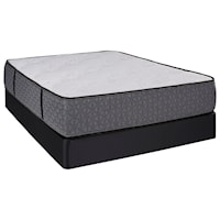 Twin Firm Pocketed Coil Mattress and All Wood Foundation
