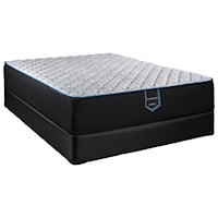 Twin Extra Long 13" Extra Firm Innerspring Mattress and Supreme 5" Low Profile Foundation