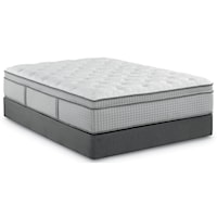 Queen Euro Top Coil on Coil Mattress and 9" Universal Foundation