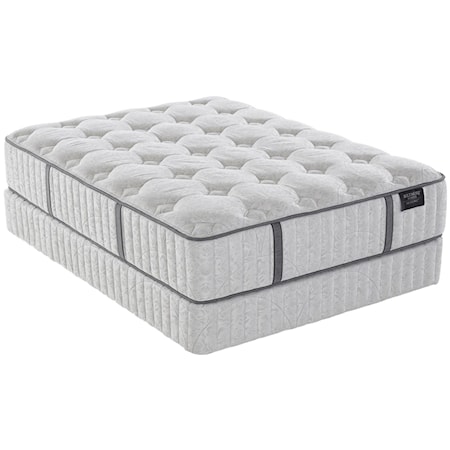 King 14" Plush Hybrid Mattress Set