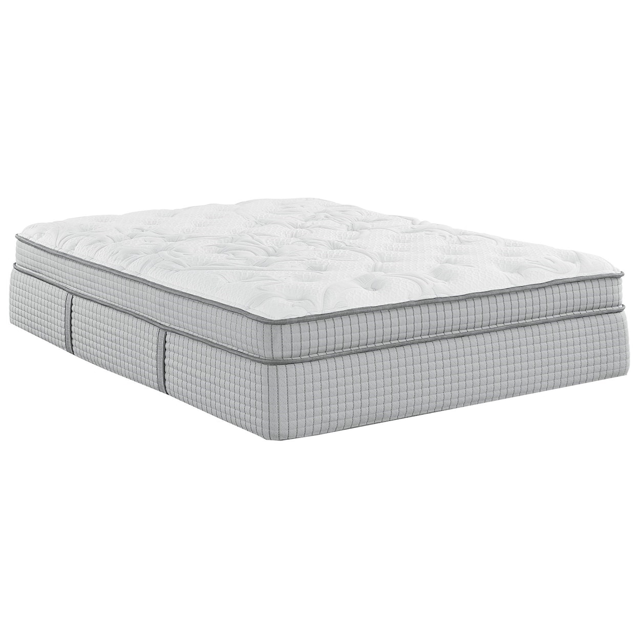 Restonic Biltmore House Euro Top Queen Euro Top Coil on Coil Mattress