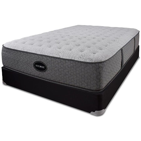 Twin Comfort Firm Mattress and 9" Black Foundation