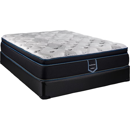 Queen 14" Pillow Top Innerspring Mattress and 9" Supreme Foundation