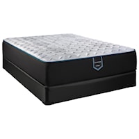 Full 14" Luxury Firm Innerspring Mattress and Supreme 5" Low Profile Foundation