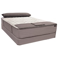 King Ultra Firm Pocketed Coil Mattress and Wood Foundation