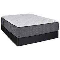 Queen 12" Plush Hybrid Mattress and Comfort Care Low Profile Foundation