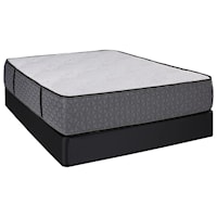 Twin 14" Luxury Firm Hybrid Mattress and Comfort Care Low Profile Foundation
