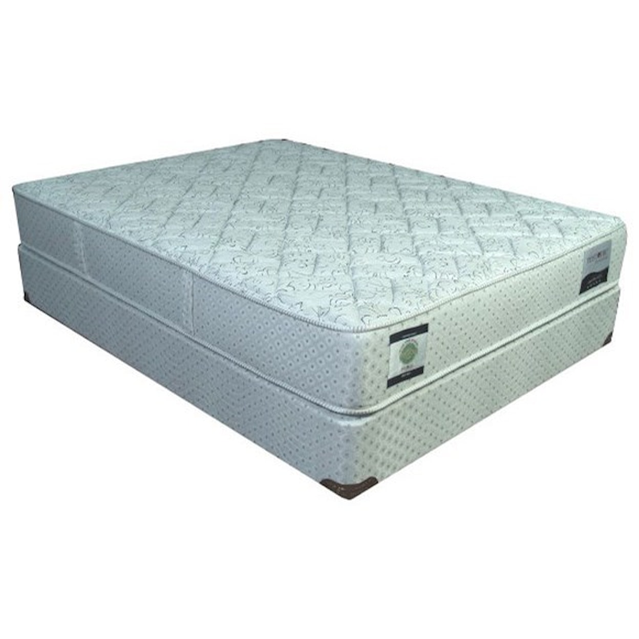 Restonic CC Linwood Firm Twin 12" Firm Two Sided Mattress Set