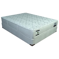 King 12" Firm Two Sided Mattress and Comfort Care Low Profile Foundation