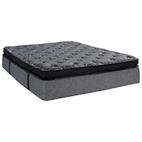 Queen 14" Pillow Top Pocketed Coil Mattress and Deluxe Adjustable Base