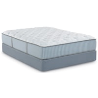 Cal King Ultra Plush 2-Sided Pocketed Coil Mattress and 9" Premium Wood Foundation