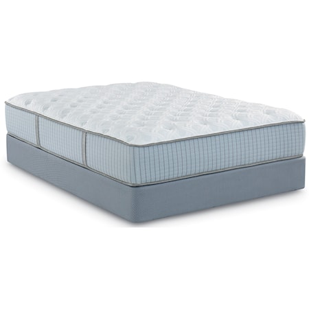 Queen Ultra Plush 2-Sided Pocketed Coil Mattress and 9" Premium Wood Foundation