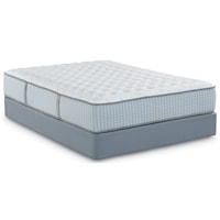 Full 2-Sided Luxury Firm / Luxury Plush Pocketed Coil Mattress and 9" Premium Wood Foundation